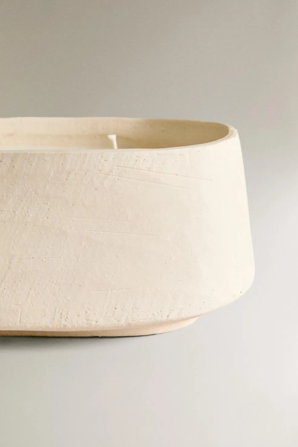 ZARA Fragrâncias Para Casa|Fragrâncias Para Casa^(1,5 KG) VELA AROMÁTICA IVORY MUSK Branco