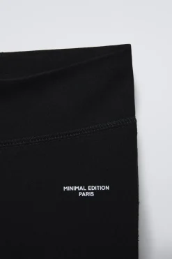 LEGGINGS À BOCA DE SINO COM MENSAGEM-ZARA Flash Sale
