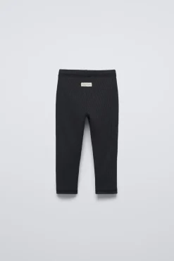 LEGGINGS CANALADAS LISAS-ZARA Outlet
