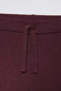 LEGGINGS DE MALHA CANELADA-ZARA Fashion