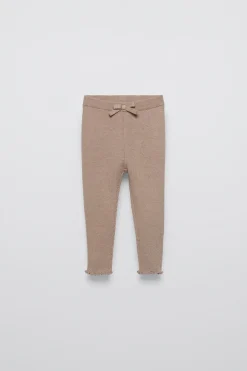LEGGINGS DE MALHA COM LAÇO-ZARA Outlet