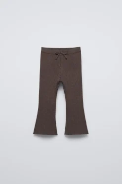 LEGGINGS DE MALHA FLARE-ZARA New