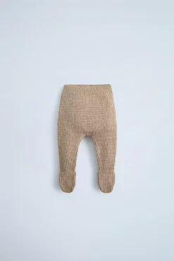 LEGGINGS DE MALHA TEXTURADA-ZARA Flash Sale