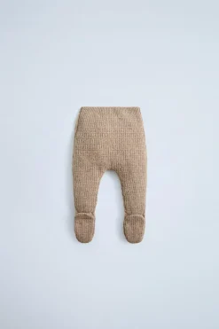 LEGGINGS DE MALHA TEXTURADA-ZARA Flash Sale