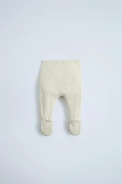 LEGGINGS DE MALHA TEXTURIZADA-ZARA New