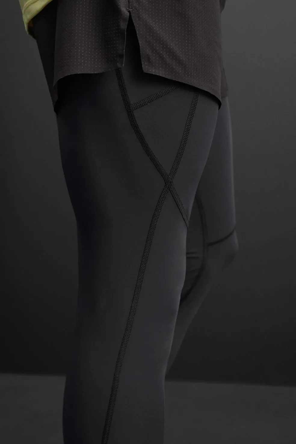 ZARA Calças^LEGGINGS DE TREINO Preto