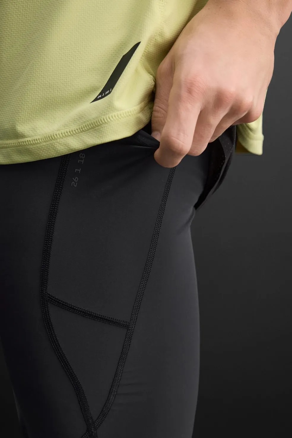 ZARA Calças^LEGGINGS DE TREINO Preto