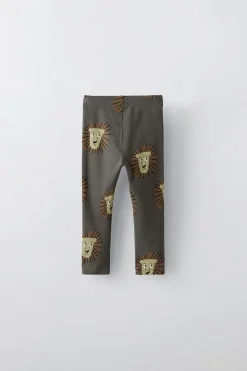 LEGGINGS ESTAMPADAS LEÕES-ZARA New