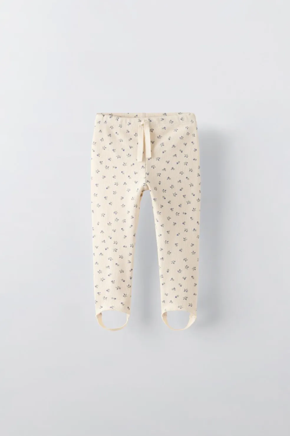 LEGGINGS FUSEAU COM FLORES-ZARA Online