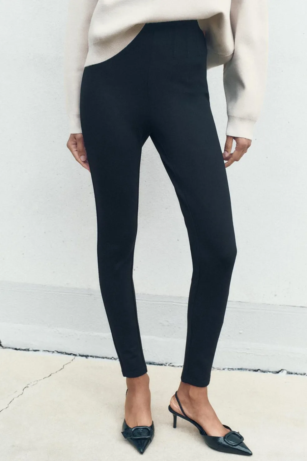 ZARA Winter Layersnew|Calças^LEGGINGS SHAPEWEAR Preto