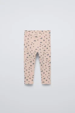 LEGGINGS SOFT TOUCH COM FLORES-ZARA Discount