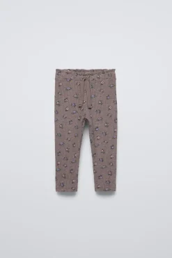 LEGGINGS SOFT TOUCH FLORES-ZARA Hot
