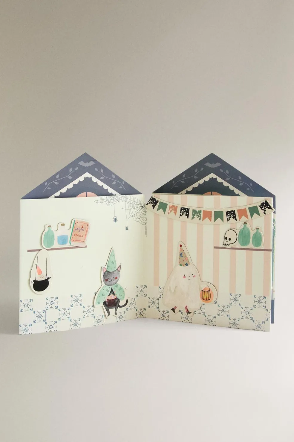 LIVRO INFANTIL MAGNÉTICO HALLOWEEN-ZARA Fashion