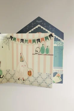 LIVRO INFANTIL MAGNÉTICO HALLOWEEN-ZARA Fashion