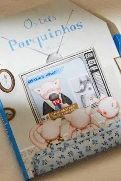 LIVRO 'OS TRÊS PORQUINHOS'-ZARA Best Sale