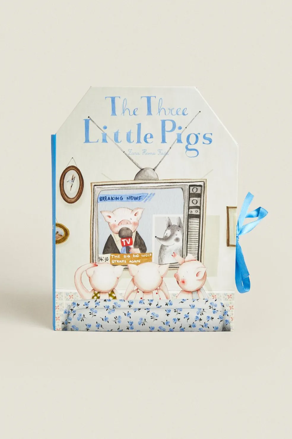 LIVRO-CARROSSEL 'THE THREE LITTLE PIGS'-ZARA New