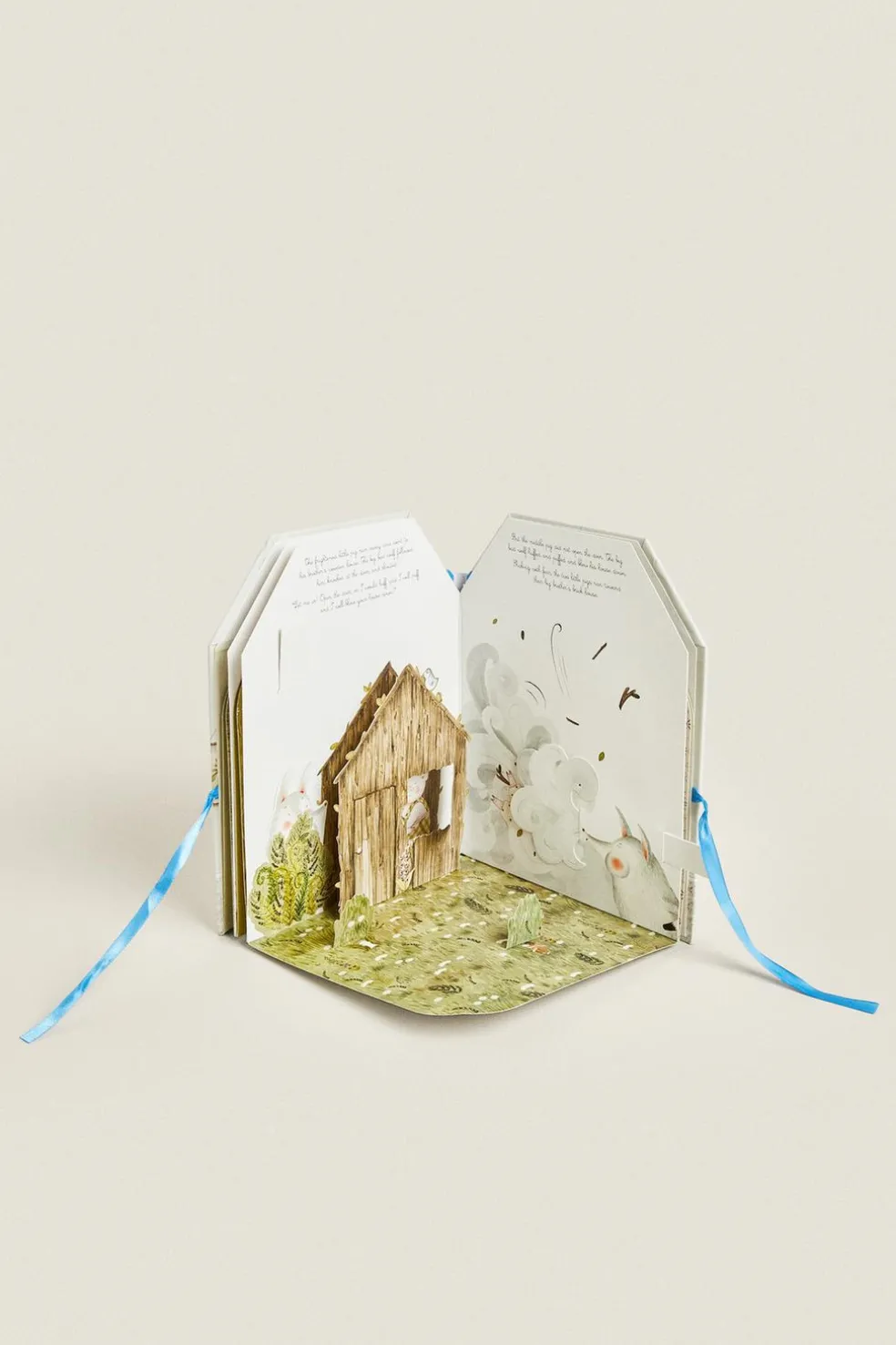 LIVRO-CARROSSEL 'THE THREE LITTLE PIGS'-ZARA New