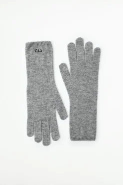 ZARA Winter Layersnew|Acessórios / Bijuteria^LUVAS COMPRIDAS DE LÃ Cinzento