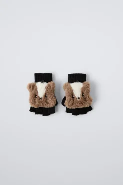 LUVAS MITENÊS EFEITO PELO CASTOR-ZARA Cheap