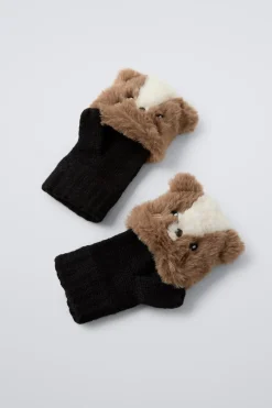 LUVAS MITENÊS EFEITO PELO CASTOR-ZARA Cheap