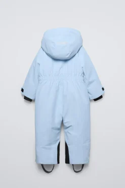 MACACÃO COM CAPUZ WATER REPELLENT E À PROVA DE VENTO DA COLEÇÃO DE SKI-ZARA New