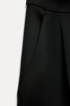 ZARA Vestidos^MACACÃO COMBINADO ESTRUTURA FLORES Cru