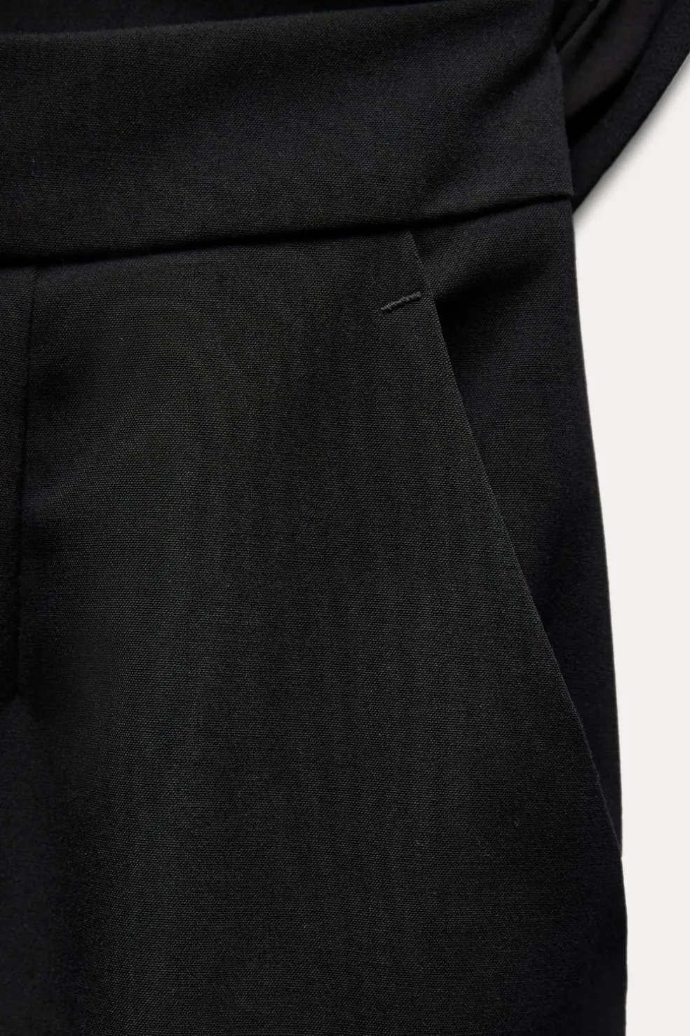 ZARA Vestidos^MACACÃO COMBINADO LARGO Preto