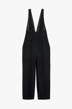 ZARA Vestidos^MACACÃO COMPRIDO COM LAÇO X STEFANO PILATI Preto