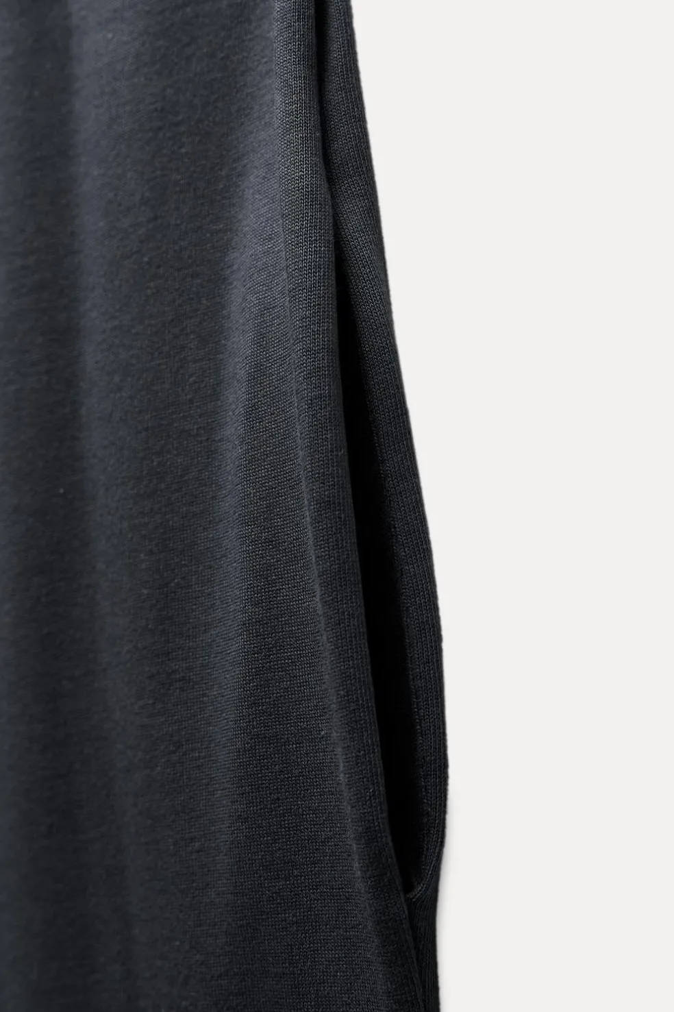 ZARA Vestidos^MACACÃO COMPRIDO DE ALGODÃO Chumbo