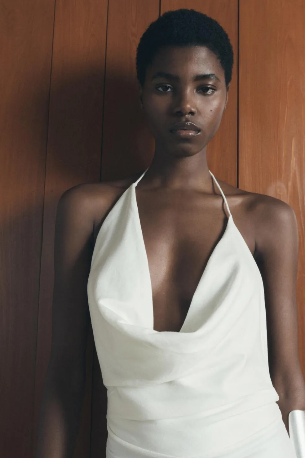 ZARA Vestidos^MACACÃO COMPRIDO DE ESTILO RÚSTICO Branco-marfim