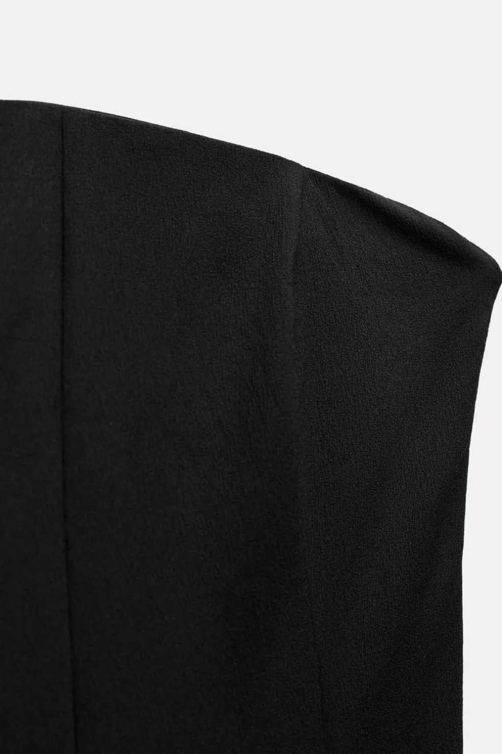 ZARA Vestidos^MACACÃO COMPRIDO DECOTE CAICAI Preto