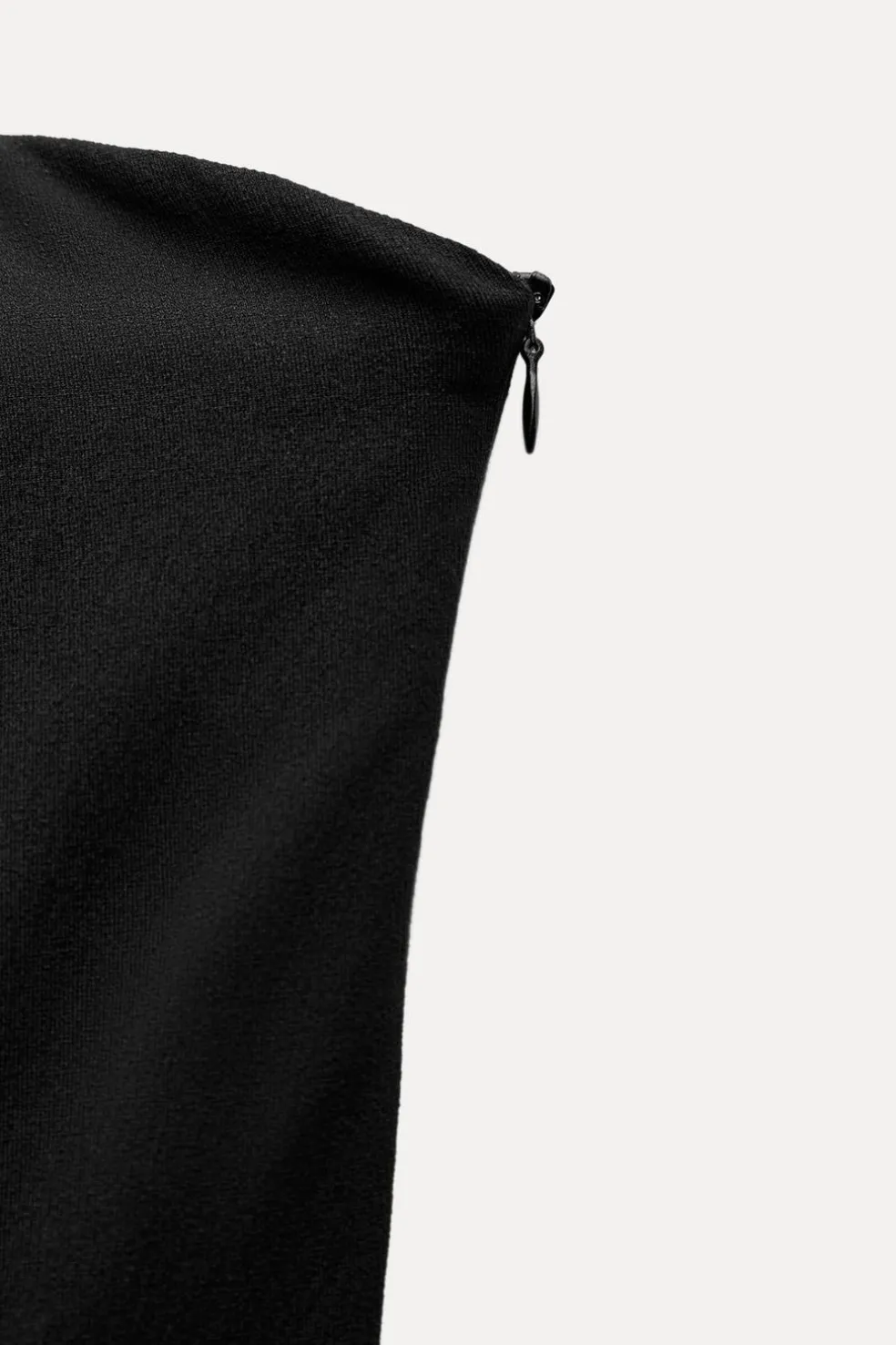 ZARA Vestidos^MACACÃO COMPRIDO DECOTE CAICAI Preto