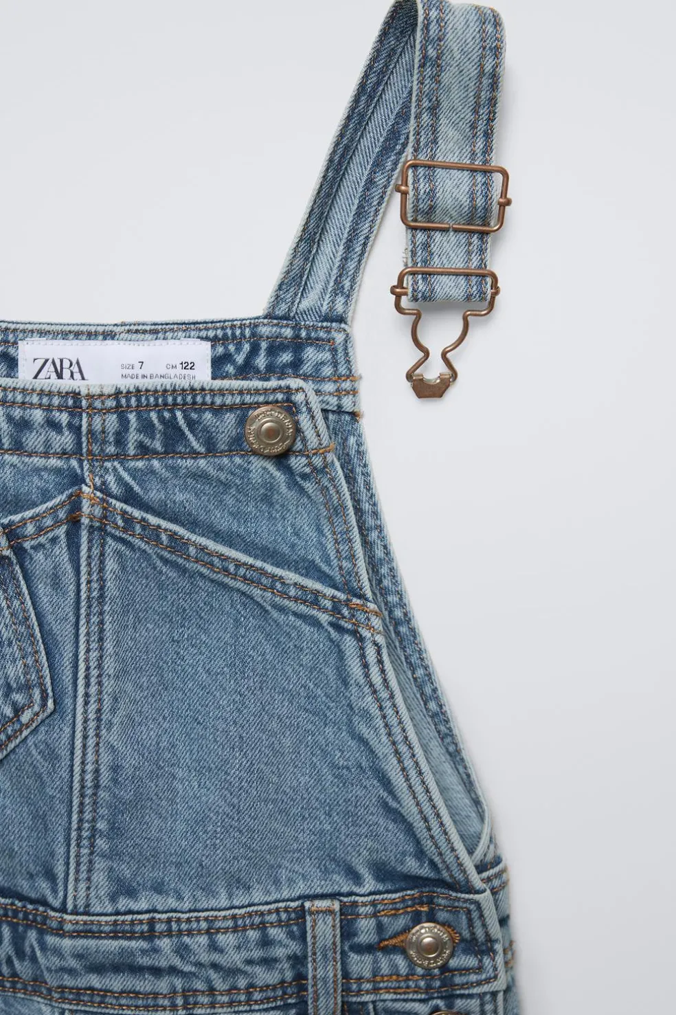 MACACÃO COMPRIDO DENIM-ZARA Clearance