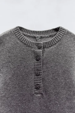 MACACÃO CURTO DE MALHA-ZARA Shop