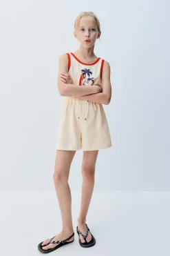 MACACÃO CURTO TERRYCLOTH STITCH © DISNEY-ZARA New