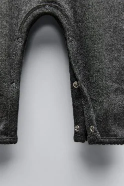 MACACÃO DE MALHA RENDILHADO-ZARA Online