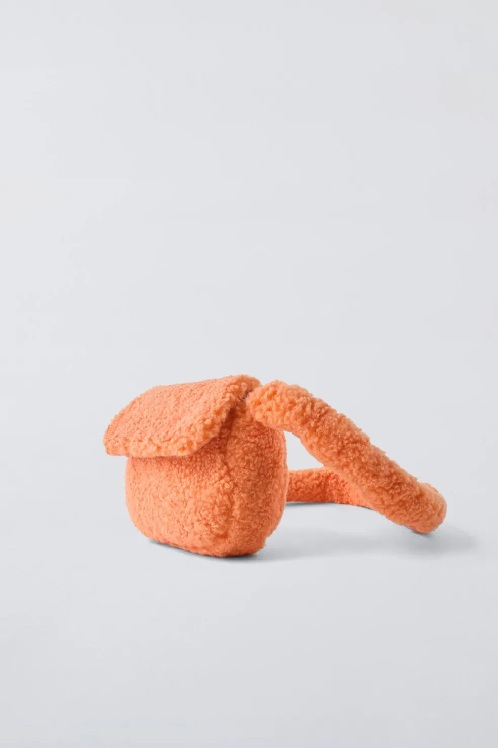 MALA A TIRACOLO COM EFEITO DE PELO ENCARACOLADO-ZARA Clearance