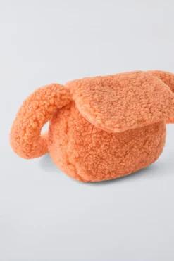 MALA A TIRACOLO COM EFEITO DE PELO ENCARACOLADO-ZARA Clearance