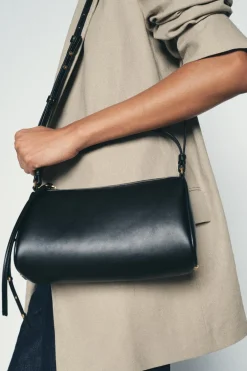 ZARA Malas^MALA A TIRACOLO COM PORMENOR DE MINI TACHAS Preto
