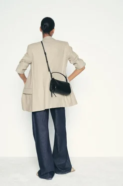 ZARA Malas^MALA A TIRACOLO COM PORMENOR DE MINI TACHAS Preto