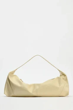 ZARA Malas^MALA A TIRACOLO DE PELE Amarelo