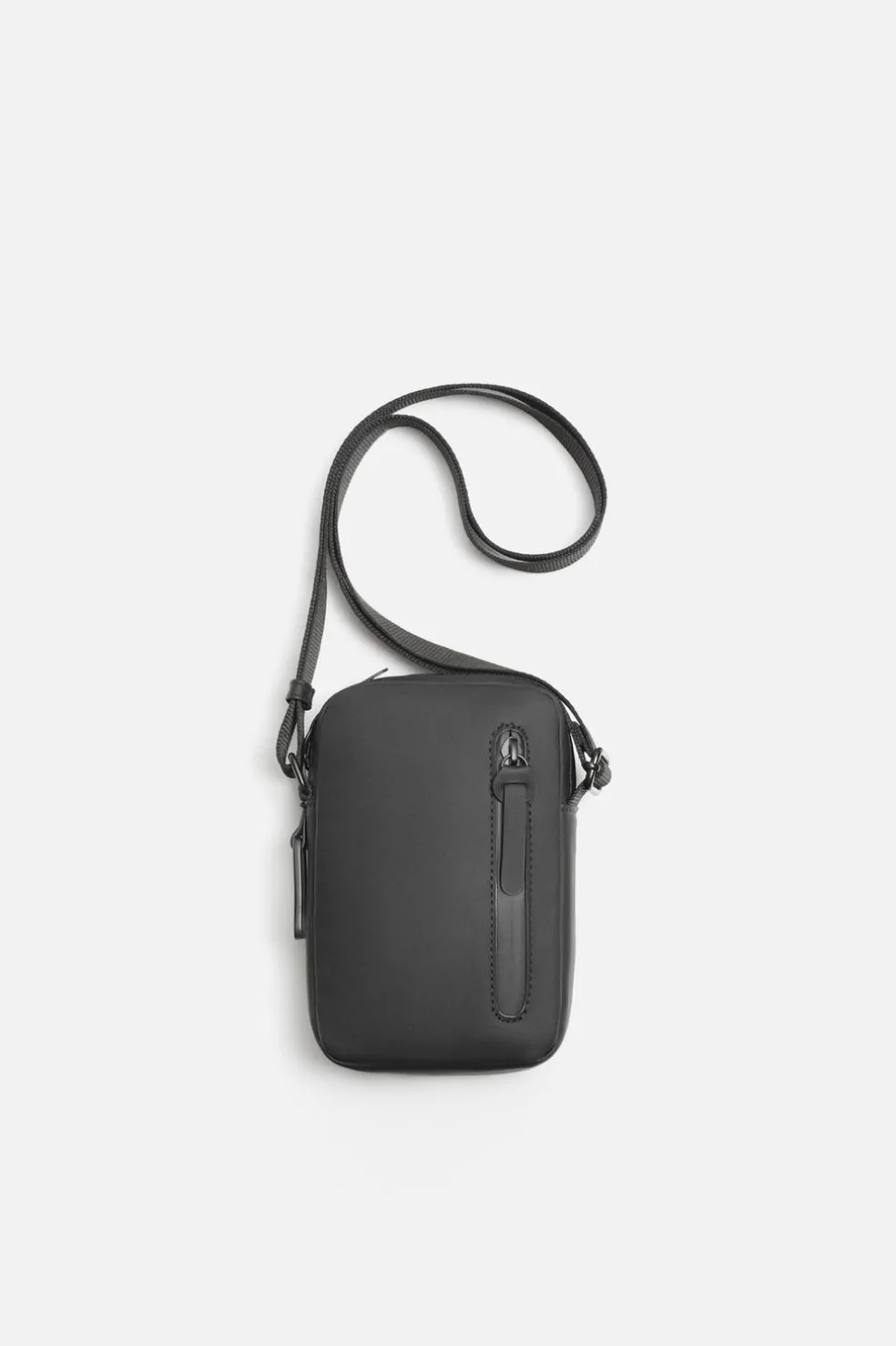 ZARA Vestuário De Inverno|Malas / Mochilas^MALA A TIRACOLO ENGOMADA Preto