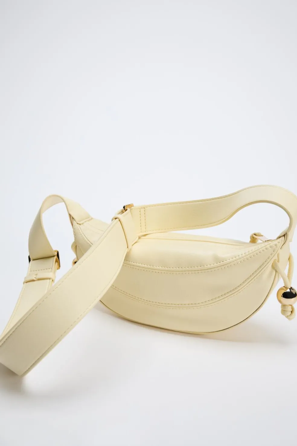 ZARA Malas^MALA A TIRACOLO OVALADA Amarelo