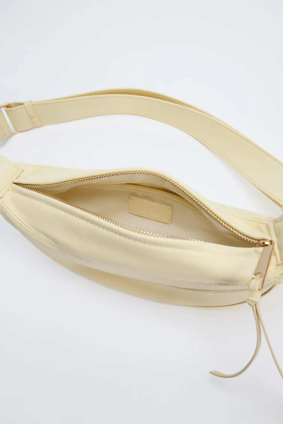 ZARA Malas^MALA A TIRACOLO OVALADA Amarelo