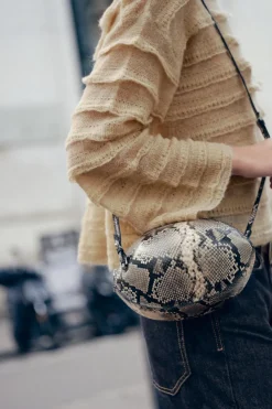 ZARA Malas^MALA A TIRACOLO OVALADA COM ESTAMPADO ANIMAL Multicolor