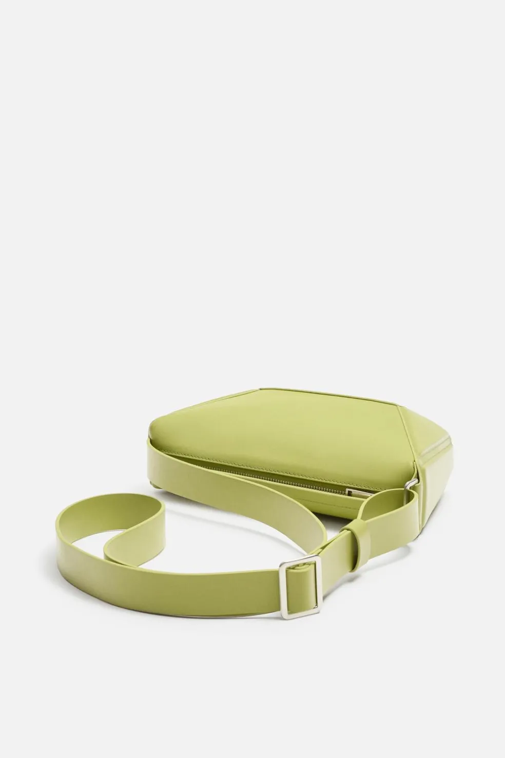 ZARA Pele|Malas / Mochilas^MALA A TIRACOLO PELE S - EDIÇÃO LIMITADA Verde