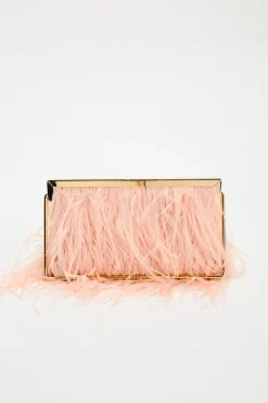 ZARA Malas^MALA CAIXA COM PENAS Rosa