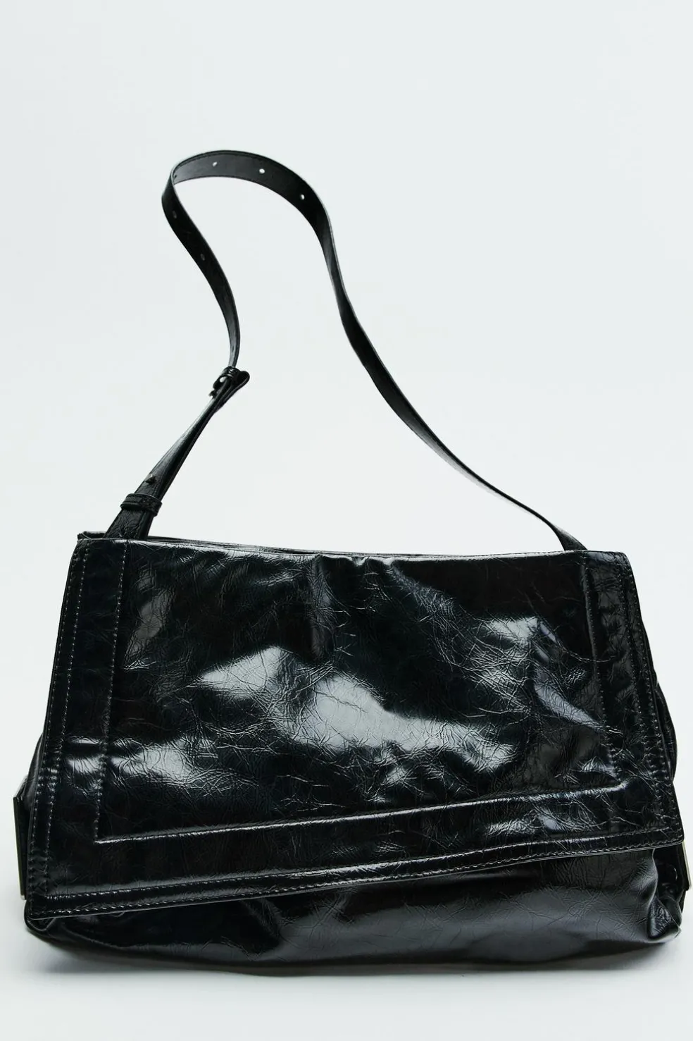 ZARA Malas^MALA COM ABAS E ENFEITES Preto