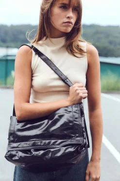 ZARA Malas^MALA COM ABAS E ENFEITES Preto