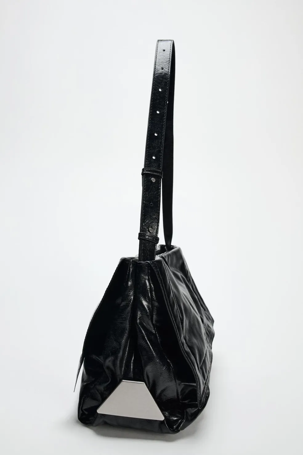 ZARA Malas^MALA COM ABAS E ENFEITES Preto